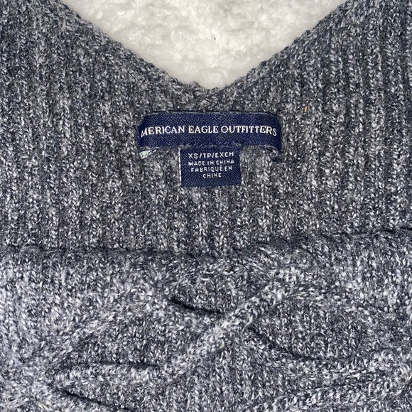 Heather Grey Ribbed Tank Top - Picture 2 of 3